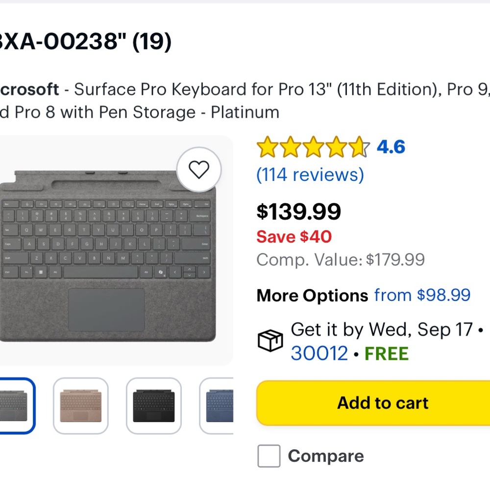 Microsoft Surface Pro Packaging in White